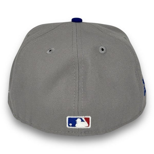 LA Dodgers Tokyo S 59FIFTY Fitted Grey & Blue Hat