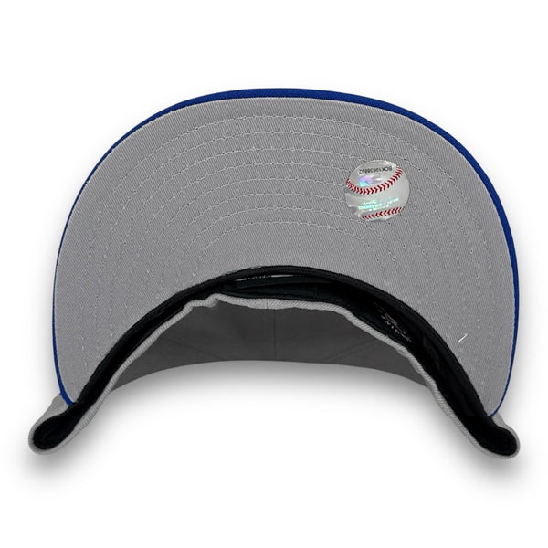 LA Dodgers Tokyo S 59FIFTY Fitted Grey & Blue Hat
