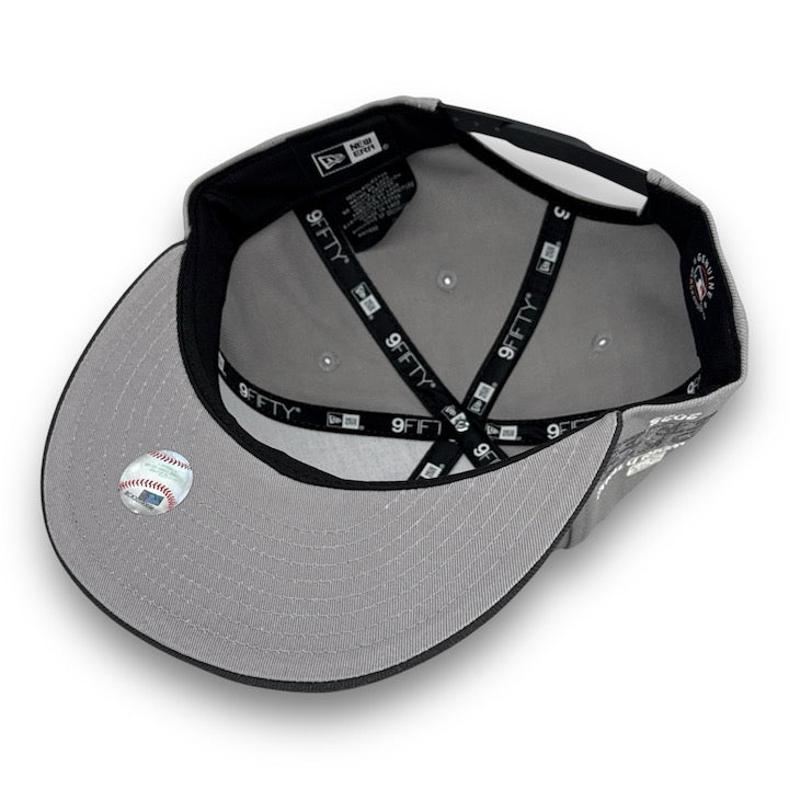 LA Dodgers Tokyo Series 9FIFTY New Era Grey Snapback Hat