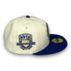 LA Dodgers Zodiac 59FIFTY New Era Off White & Blue Hat