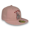 LA Dodgers ☆ Basic 59FIFTY New Era Pink Rouge Hat