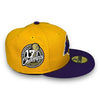 LA Lakers 17X 59FIFTY New Era Yellow & Purple Hat