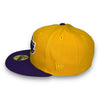 LA Lakers 17X 59FIFTY New Era Yellow & Purple Hat