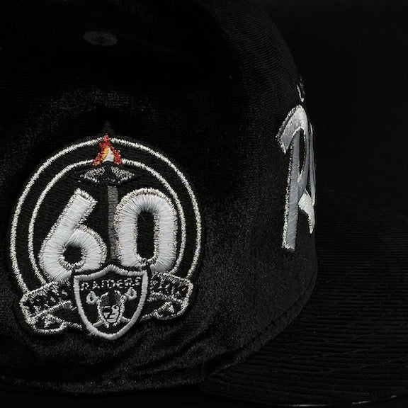 Las Vegas Raiders Black On Black 59FIFTY Fitted Hats – New Era Cap Australia