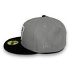 Las Vegas Raiders 59FIFTY New Era Gray & Black Camo Fitted Hat