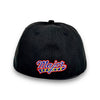 Major League 1989 59FIFTY Black New Era Hat Red UV