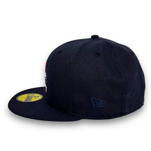 Major League 1989 59FIFTY Navy New Era Hat Green UV