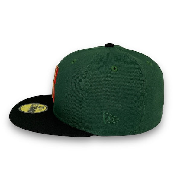 Mariners 30th 59FIFTY New Era Green & Black Fitted Hat – USA CAP KING