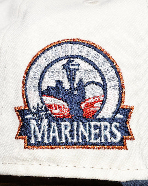 Mariners 59FIFTY Off White New Era Hat