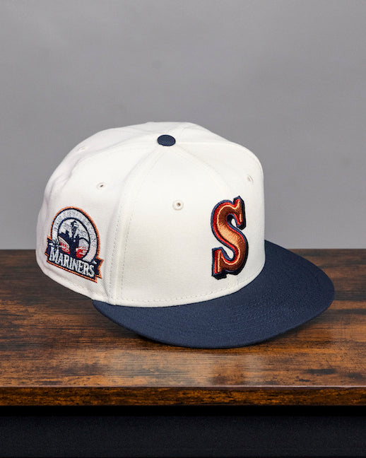 Mariners 59FIFTY Off White New Era Hat