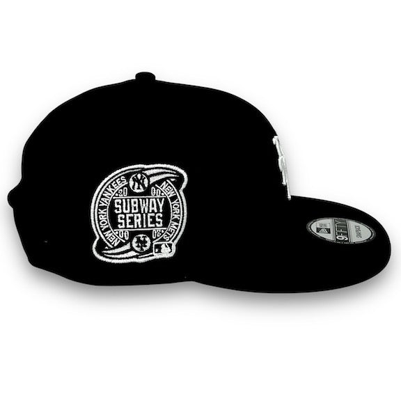 Mets 00SS 9FIFTY New Era Black Snapback Hat – USA CAP KING