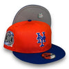 Mets 00SS 9FIFTY New Era Orange & Blue Snapback Hat