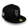 Mets 15 WS 59FIFTY New Era Black Hat Pink UV