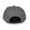 Mets 40th 9FIFTY DK Grey & Black Snapback Hat Orange UV