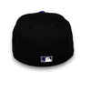 Mets 40th Anni. 59FIFTY New Era Black & Purple Fitted Hat