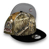 Mets 40th Anni. New Era 9FIFTY Real Tree & Black Snapback Hat Grey Botton