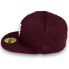 Mets 40th Anniversary 59FIFTY New Era Maroon Fitted Hat