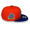 Mets 40th New Era 9FIFTY Orange & Blue Snapback Hat