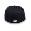 Mets 50th Anni. 59FIFTY New Era Graphite & Grey Fitted Hat Grey Bottom