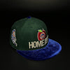Mets 59FIFTY New Era Green Corduroy & Blue Velvet Fitted Hat Grey Bottom