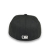 Mets Basic 59FIFTY New Era Black Fitted Hat Gray Bottom