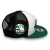 Mets Liberty 9FIFTY New Era  White & Black Snapback Hat Gray Bottom