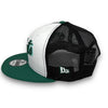 Mets Liberty 9FIFTY New Era  White & Black Snapback Hat Gray Bottom