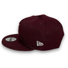 Mets NYC Sunrise New Era 9FIFTY Maroon Snapback Hat