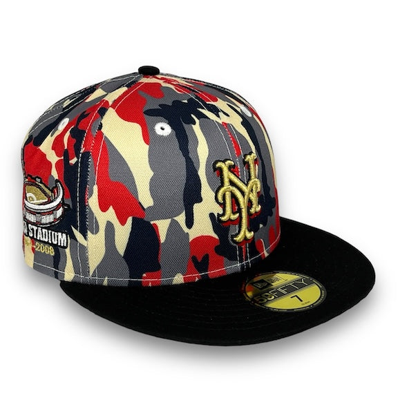 Mets Shea Stadium 59FIFTY New Era Urban Camo & Black Fitted Hat