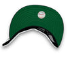 Mets Stadium 59FIFTY New Era White & Black Hat Green UV