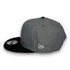 Mets Stadium 9FIFTY New Era DK Grey & Black Snapback Hat