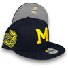 Michigan Wolverines New Era 9FIFTY LT Navy Snapback Hat