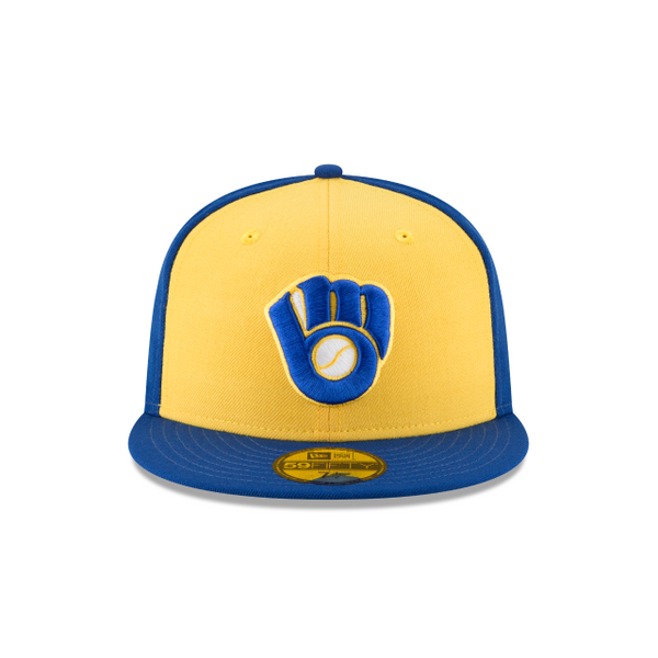 Milwaukee Brewers Basic 59FIFTY New Era Blue Hat