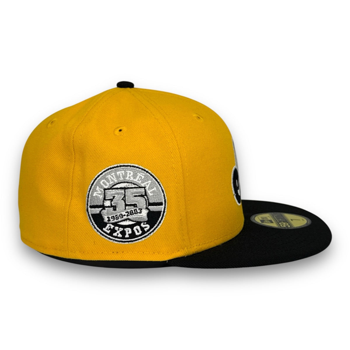 Montreal Expos 59FIFTY New Era Yellow & Black Hat