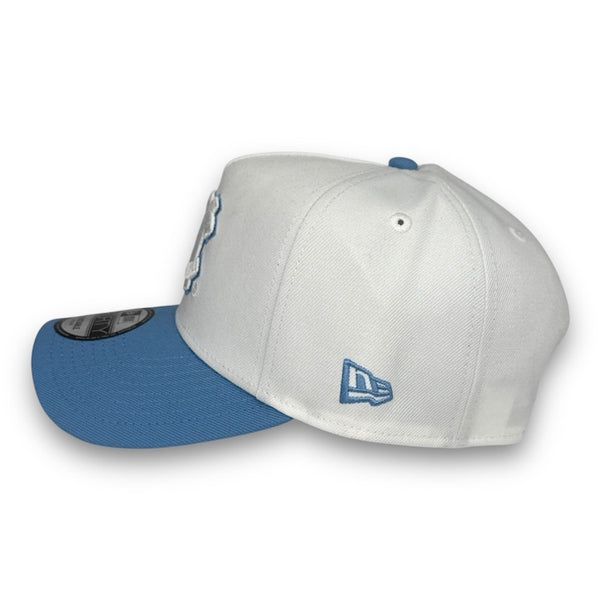 NC Tar Heels Champs New Era 9FORTY AF Sky Blue Snapback Hat