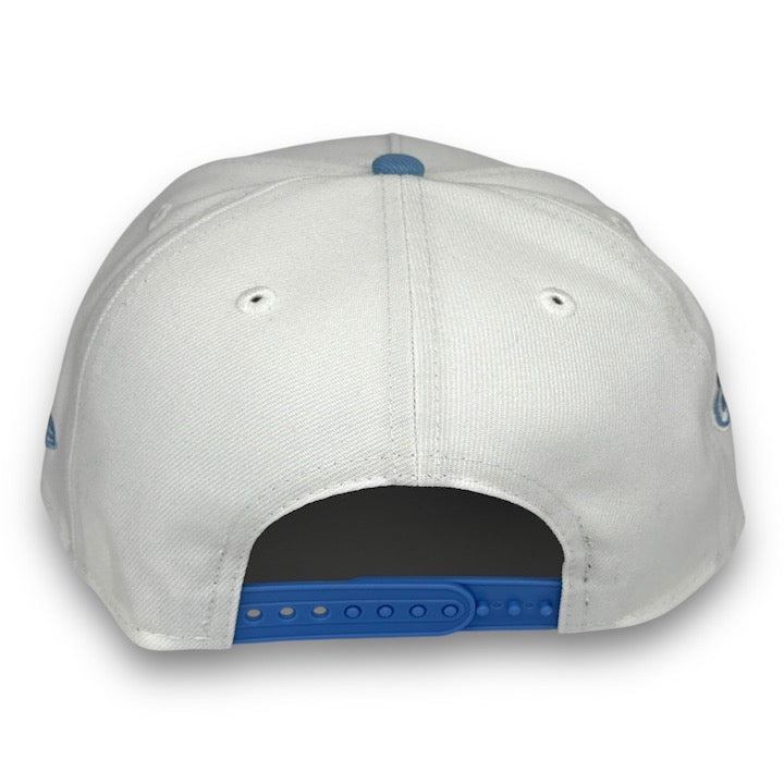 NC Tar Heels Champs New Era 9FORTY AF Sky Blue Snapback Hat