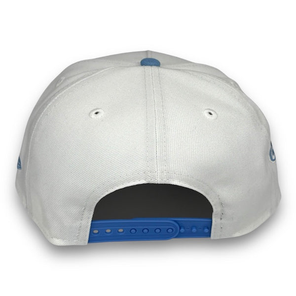 NC Tar Heels Champs New Era 9FORTY AF Sky Blue Snapback Hat