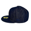 NY Giants 54 WS New Era 59FIFTY Denim Fitted Hat Gray Bottom