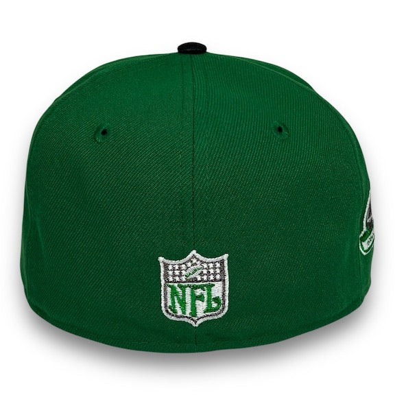 NY Jets 50 59FIFTY New Era Green & Black Camo Hat