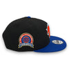 NY Knicks 26 Champs 9FIFTY Black & Blue Snapback Hat