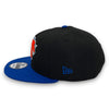 NY Knicks 26 Champs 9FIFTY Black & Blue Snapback Hat