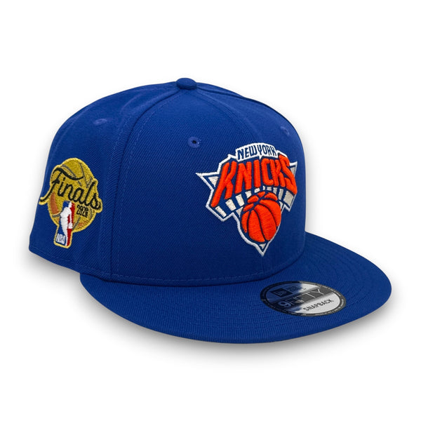 NY Knicks 26 Finals 9FIFTY Blue Snapback Hat