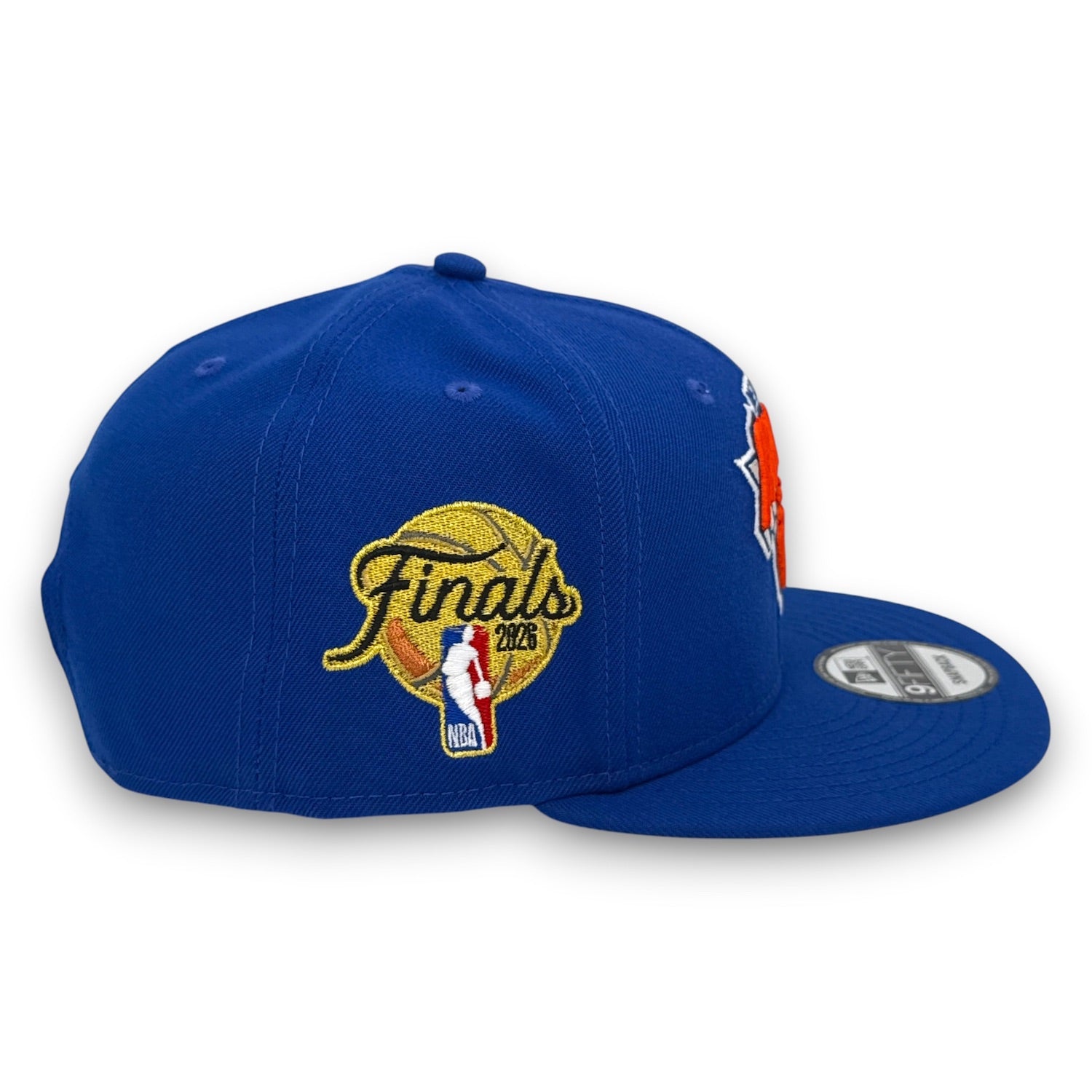 NY Knicks 26 Finals 9FIFTY Blue Snapback Hat