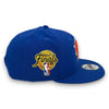 NY Knicks 26 Finals 9FIFTY Blue Snapback Hat