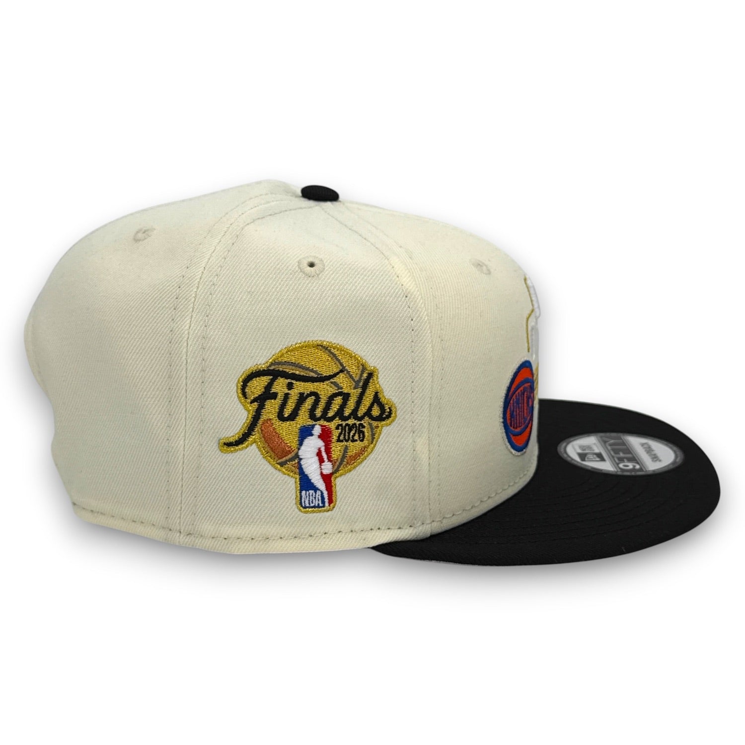 NY Knicks 26 Finals 9FIFTY Chrome Snapback Hat