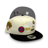 NY Knicks 26 Finals 9FIFTY Chrome Snapback Hat