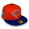 NY Knicks 2X 59FIFTY New Era Orange & Blue Hat