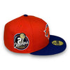 NY Knicks 2X 59FIFTY New Era Orange & Blue Hat