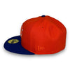 NY Knicks 2X 59FIFTY New Era Orange & Blue Hat