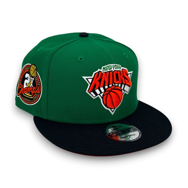 NY Knicks New Era 9FIFTY Green Snapback Hat